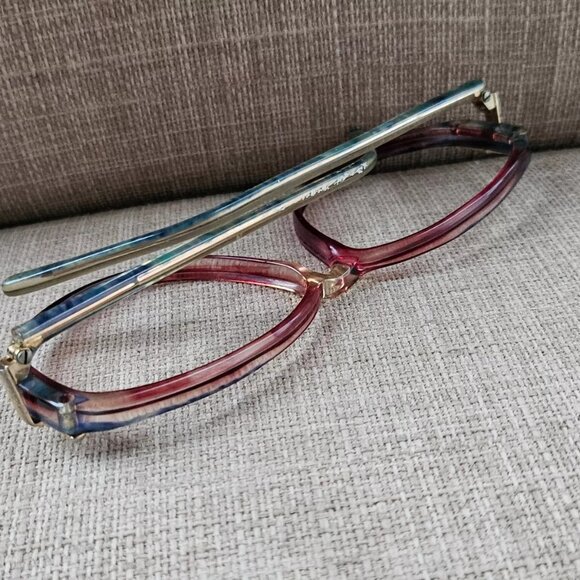 Vintage Forte Women Eyeglasses Frame Multi Color Glasses 56[]18 Eyewear main image 11